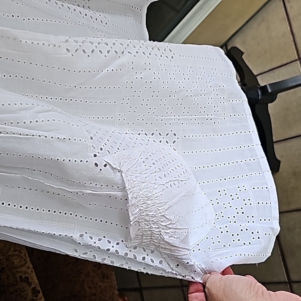 Strapless white top - Picture 11 of 14